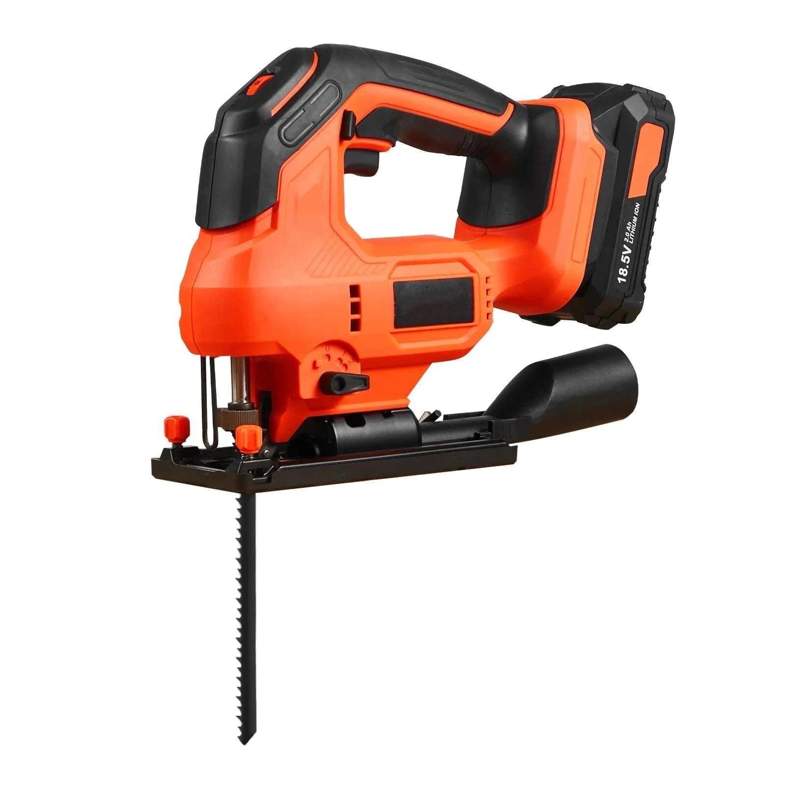 Variable Speed Jig Saw with LED Light & 0–45° Bevel Cutting-3000spm TypeB / United States