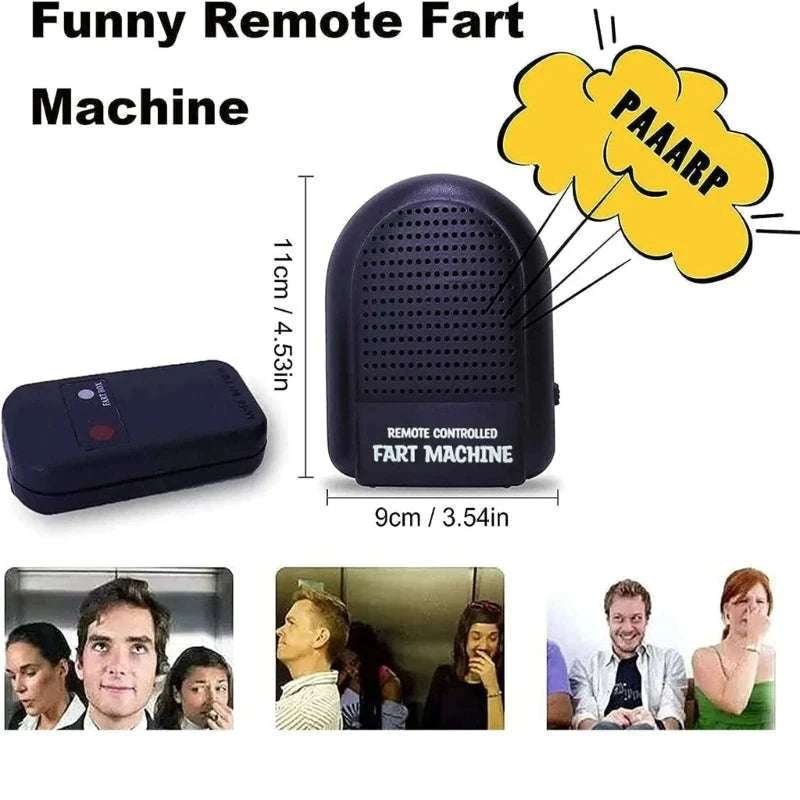 Versatile Fart Sound Device Remote Controlled Fart Machine for Simulated Fart for Pranks and Laughter-Default Title