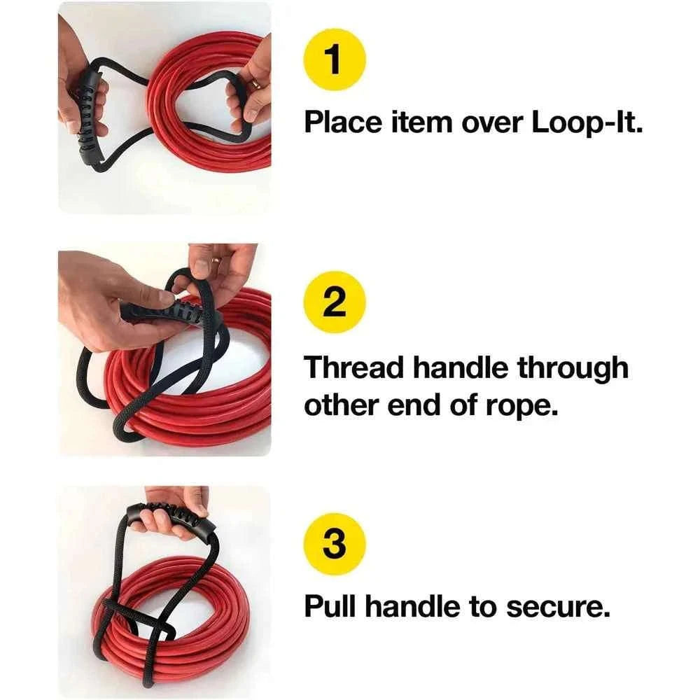 Versatile Storage Strap with Handle for Hoses and Cords-1pc