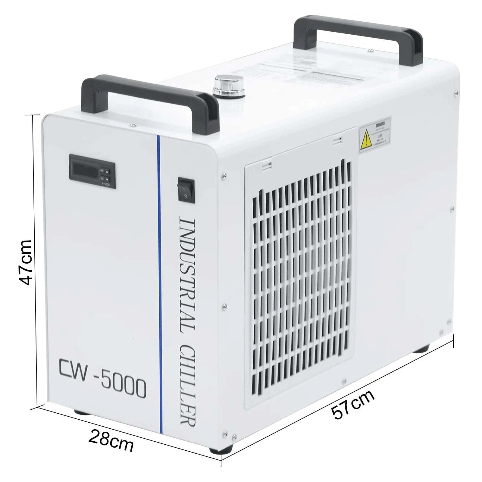 VEVOR CW3000 CW5000 CW5200 Water Chiller for CO2 Laser Cooling-CZECH REPUBLIC / CW-5000