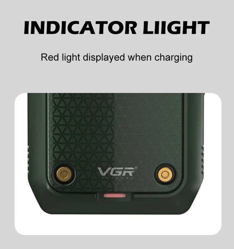 VGR V-353 Premium Portable Electric Razor & Beard Shaver-353 green