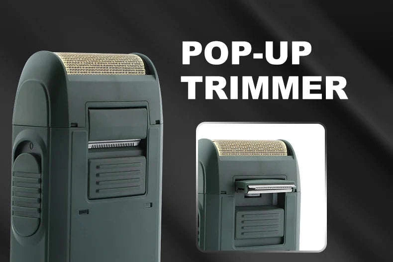 VGR V-353 Premium Portable Electric Razor & Beard Shaver-353 green