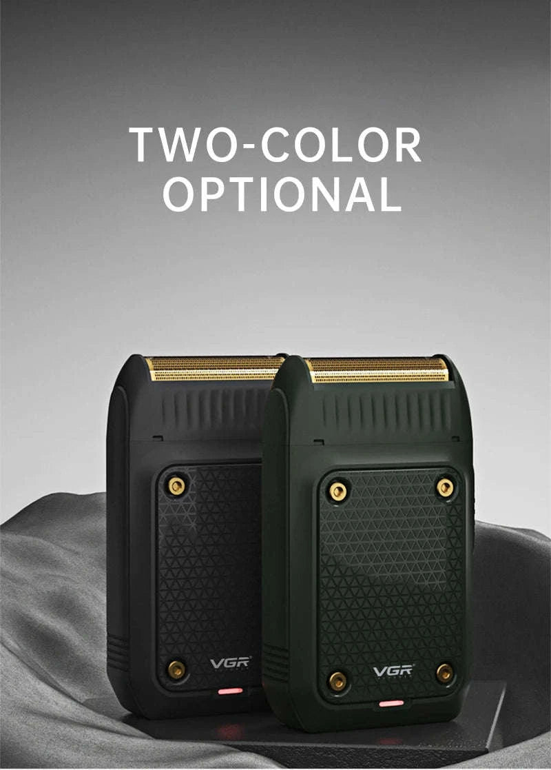 VGR V-353 Premium Portable Electric Razor & Beard Shaver-353 green