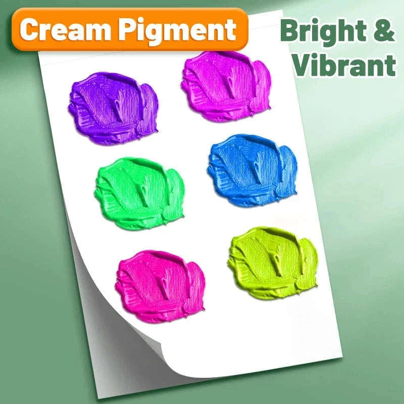 Vibrant Acrylic Paint Set, 12ml Artist Colors for Art Projects-36 Colors / CHINA