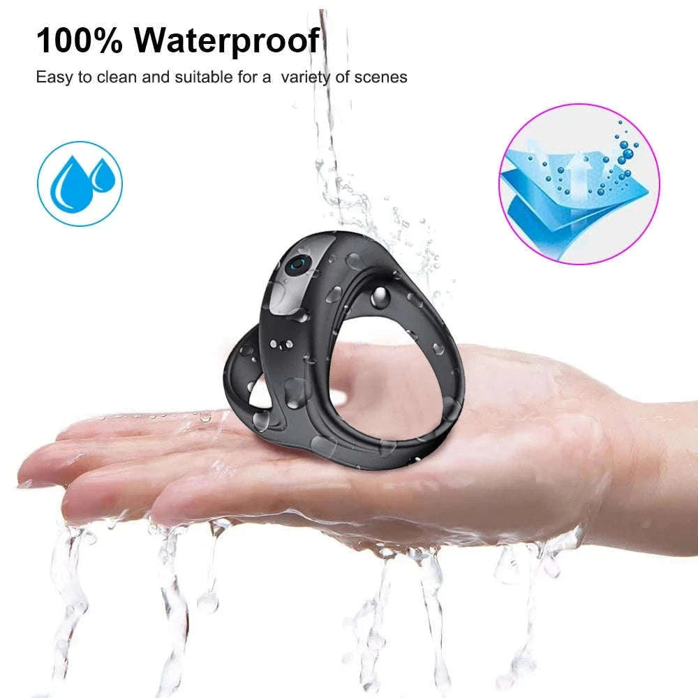 Vibrating Cock Ring for Shared Stimulation and Support-Vibrating Ring / China Mainland