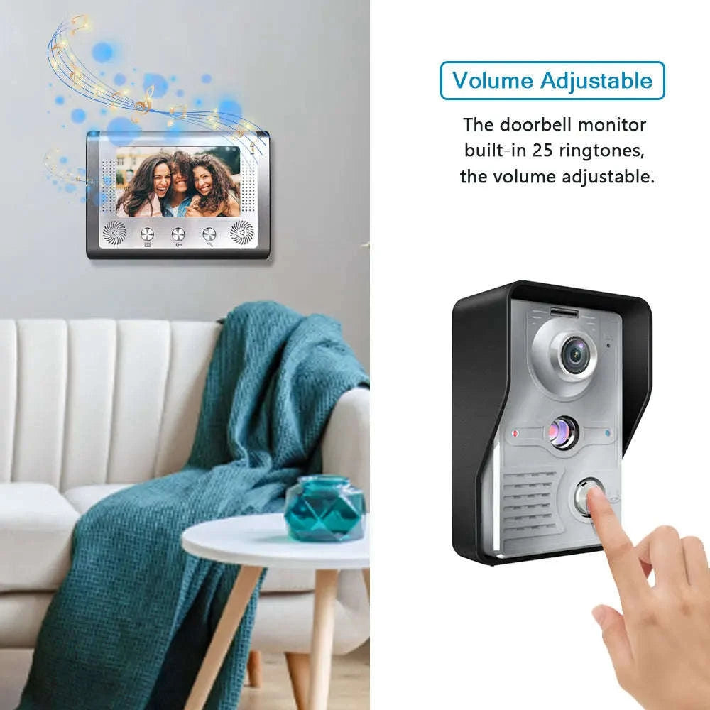 Video Door Intercom Entry System Kit for Secure Home Entry-813FA11 / CHINA