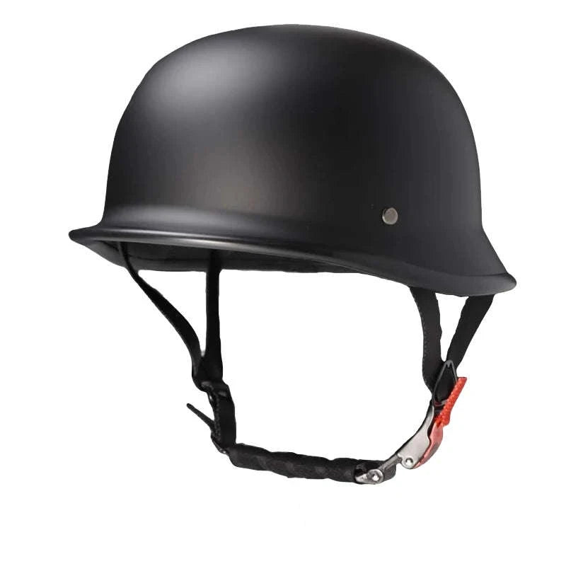 Vintage Half Motorcycle Helmet with Protective Glasses Summer Style-2 / M