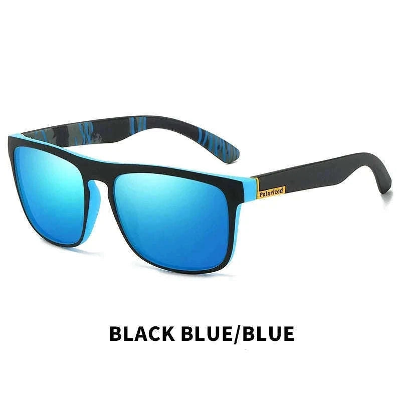Vintage Square Polarized Sunglasses for Driving and Outdoors-C5