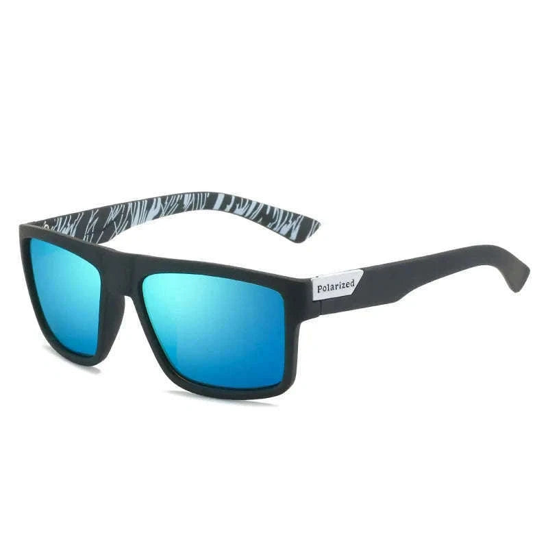 Vintage Square Polarized Sunglasses for Driving and Outdoors-C5