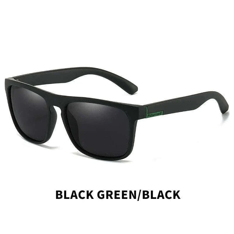 Vintage Square Polarized Sunglasses for Driving and Outdoors-C5