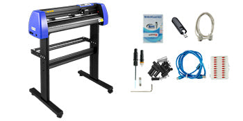 28 Inch Vinyl Cutter Machine with Floor Stand and 20 Blades