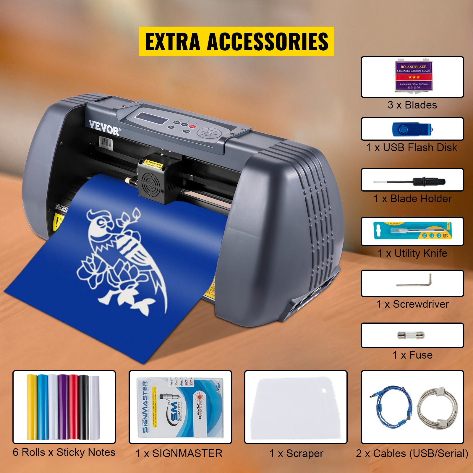 Μηχανή Κοπής Βινυλίου SucceBuy 14-ίντσες Πλοτέρ