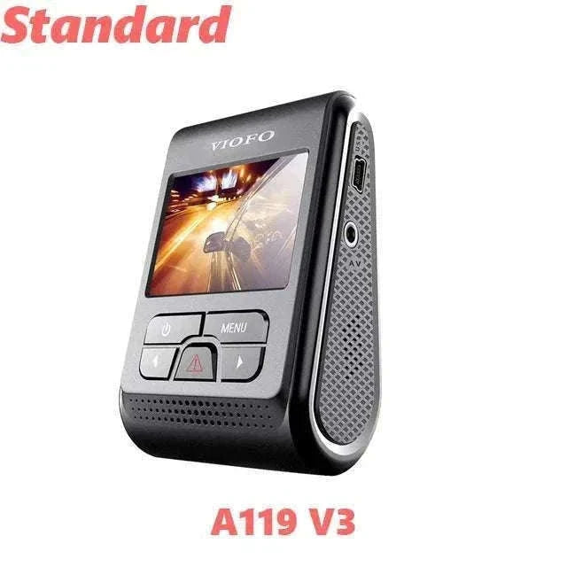 VIOFO A119 V3 2K Quad HD Dash Cam with Night Vision & Parking Mode-Add GPS / None