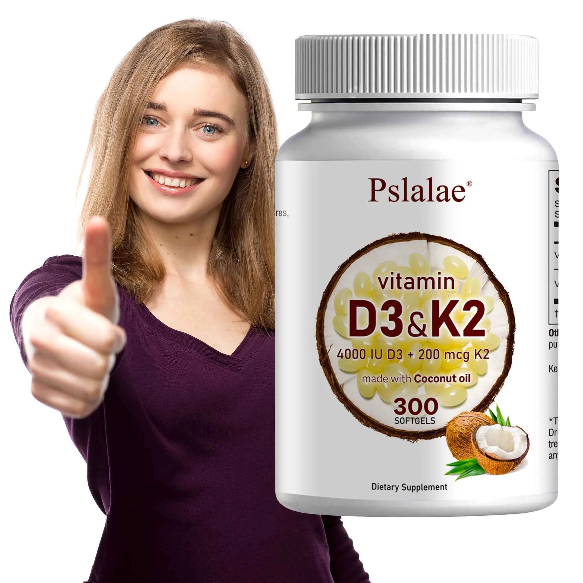 Vitamin D3 and K2 Softgels for Daily Wellness Support-One-Trial stage / United States