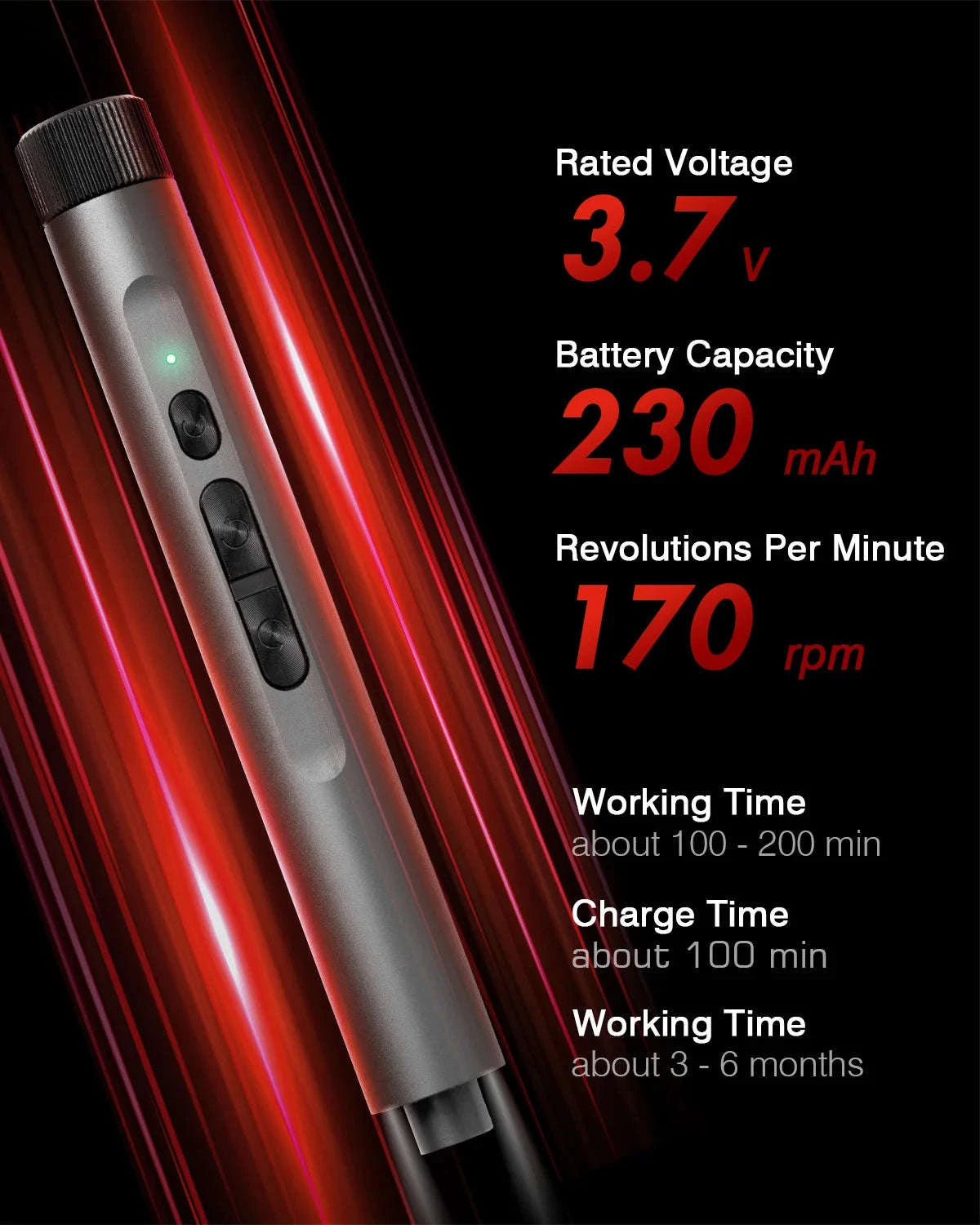 VMAN 138‑in‑1 Precision Electric Screwdriver Set-138 In 1 Black / United States