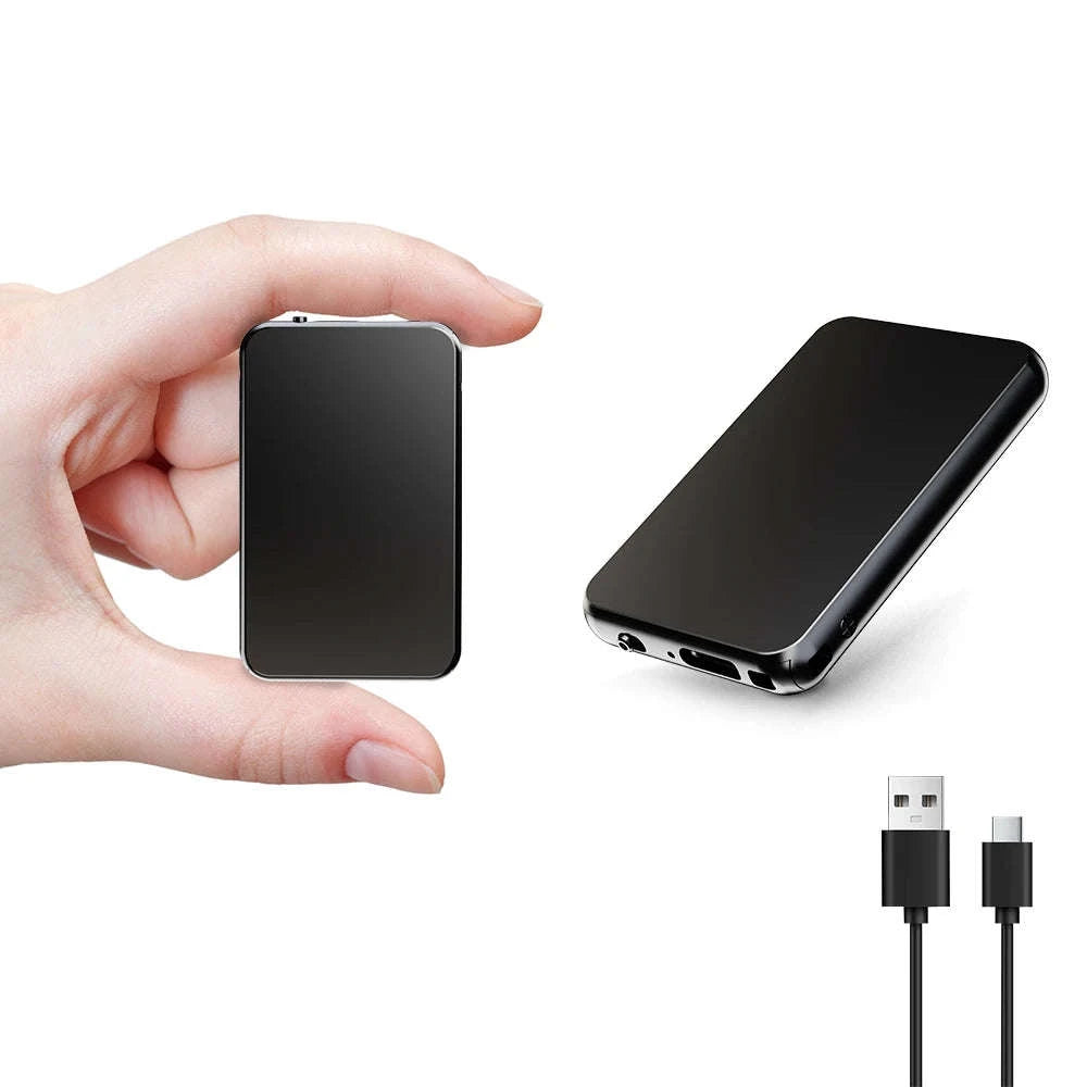 Voice Activated Digital Recorder USB with 29h Battery & Storage Options-black / China Mainland / 32 GB