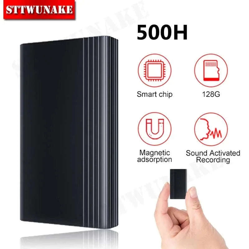 Voice Activated Recorder with 500-Hour Recording Power-Blue / CHINA / 128 GB