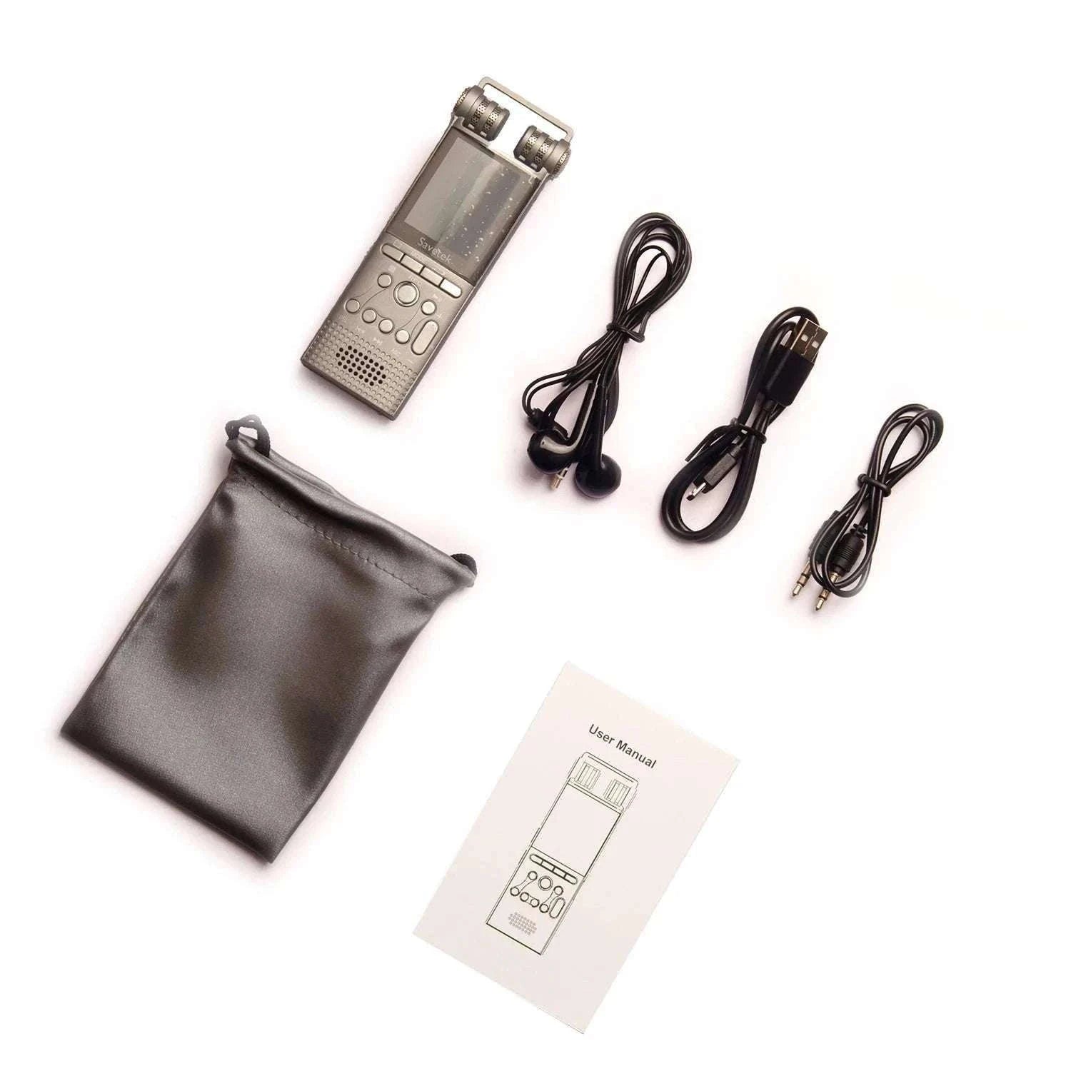 Voice Activated USB Pen Audio Recorder with Playback-NoextraMic / China Mainland / 8 GB