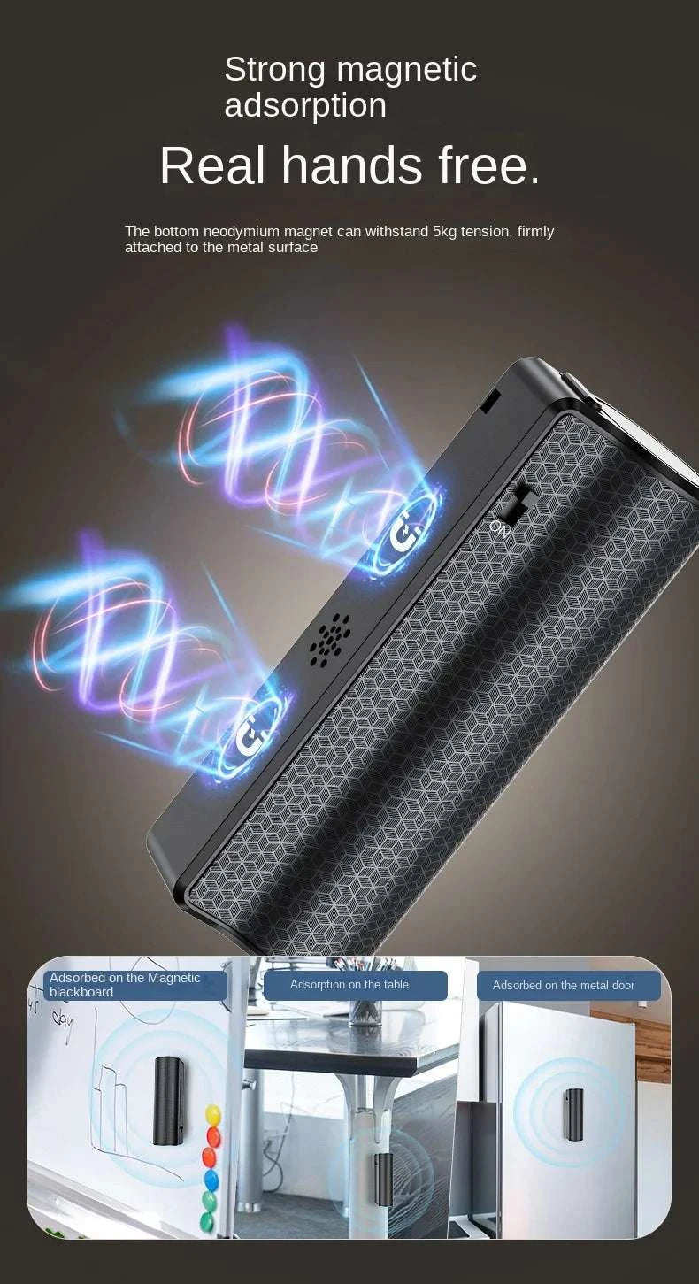 Voice Activated USB Recorder with 350H Recording & Magnetic Mount-black / 64 GB