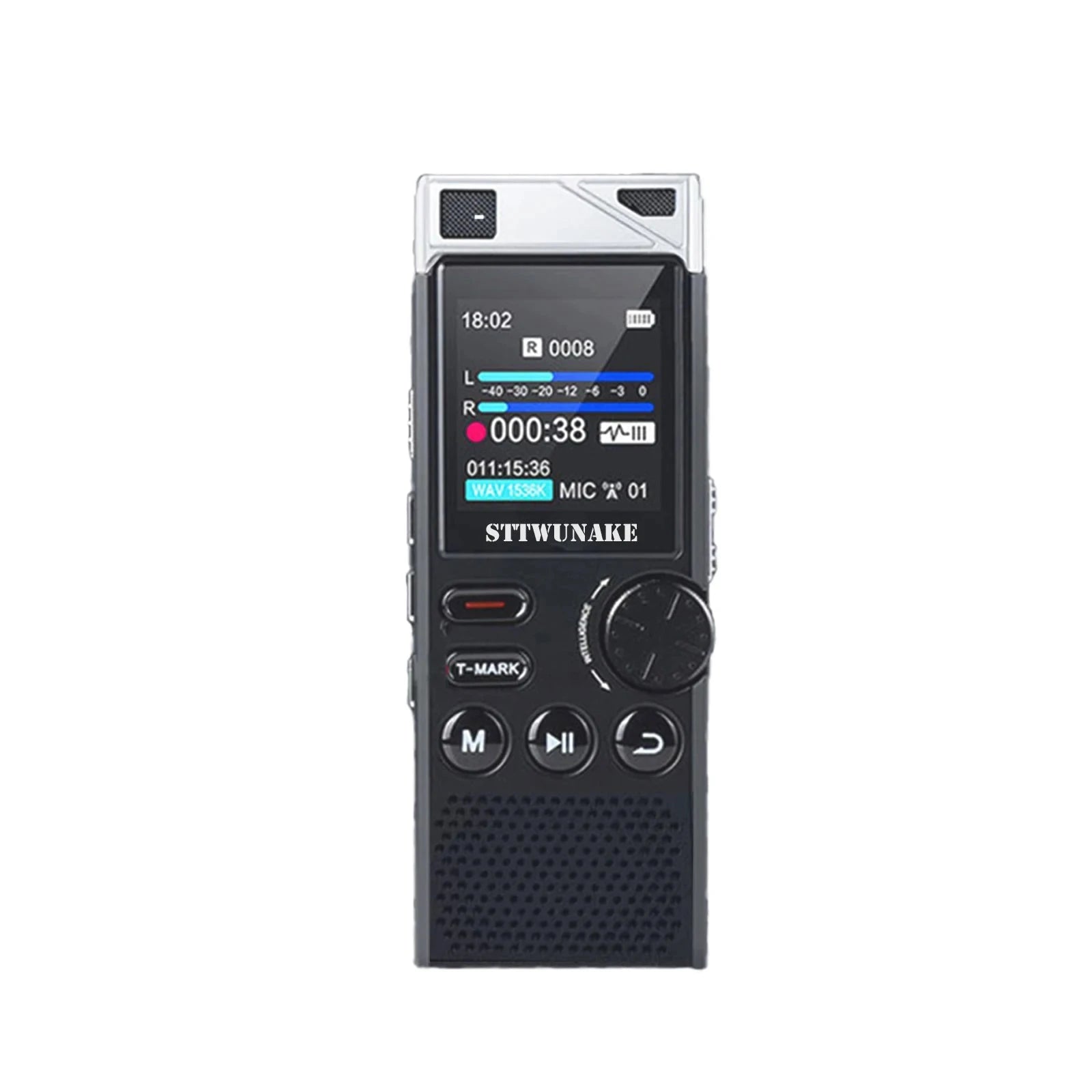 Voice Activation Recorder with Dual‑Core AI Noise Reduction-64GB / CHINA