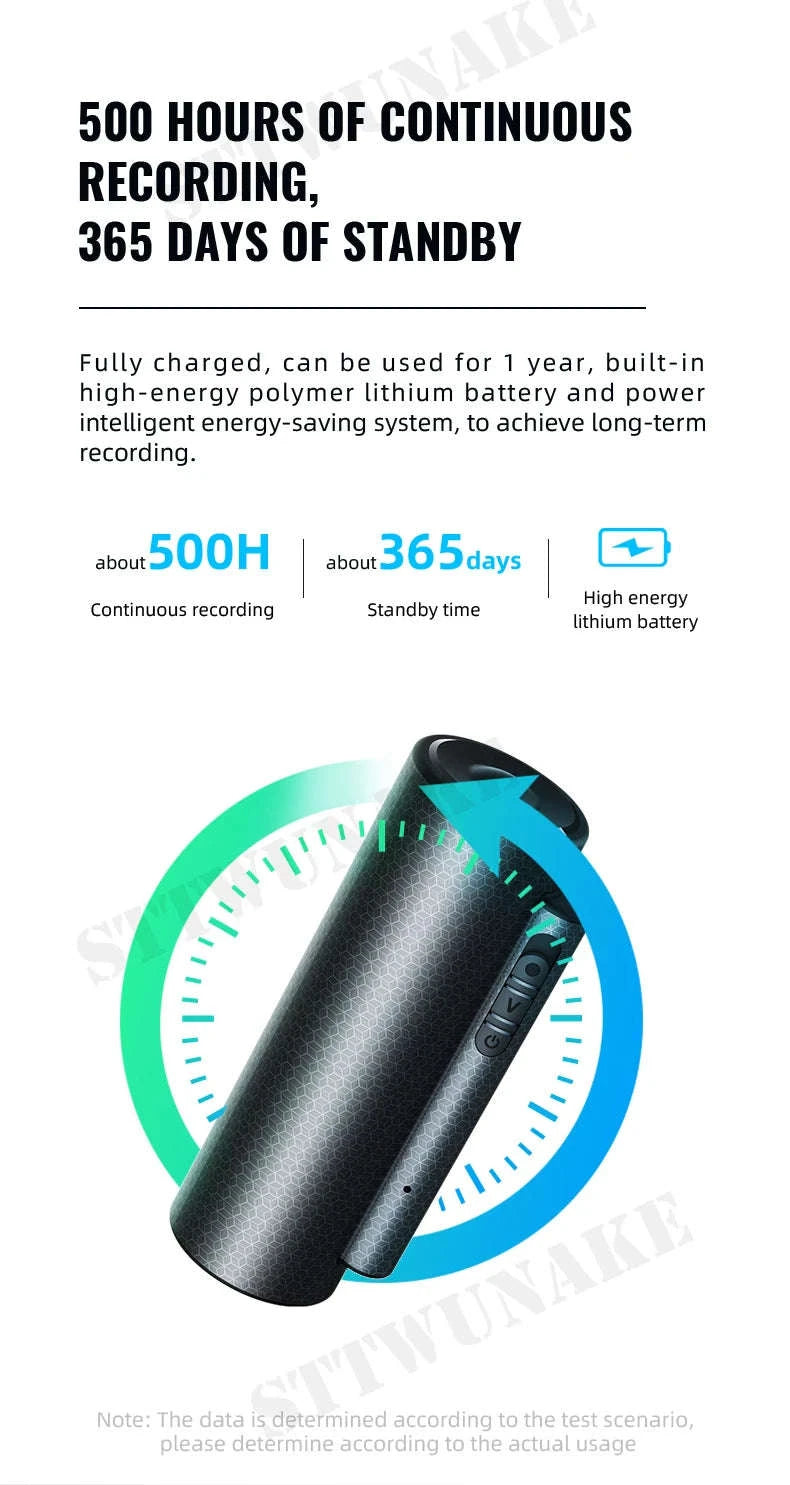 Voice Recorder 600 Hours Magnetic Digital Dictaphone-01 with OTG / China Mainland / 16 GB