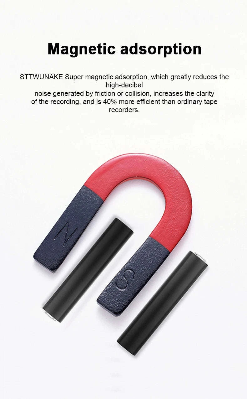 Voice Recorder 600 Hours Magnetic Digital Dictaphone-01 with OTG / China Mainland / 16 GB