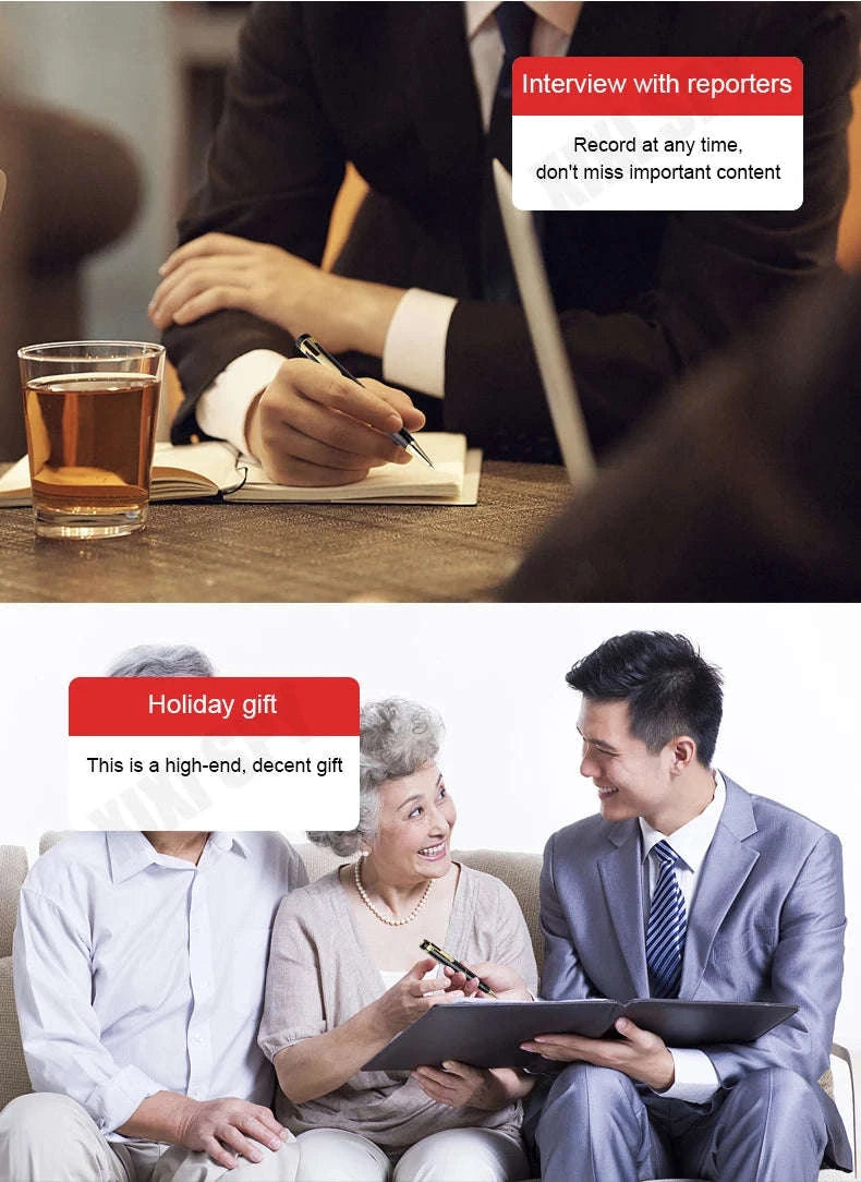 Voice Recorder Mini Pen Activated Recording Dictaphone Micro Audio Sound Digital Small Professional Usb Flash Secret Record-Without OTG / 64 GB