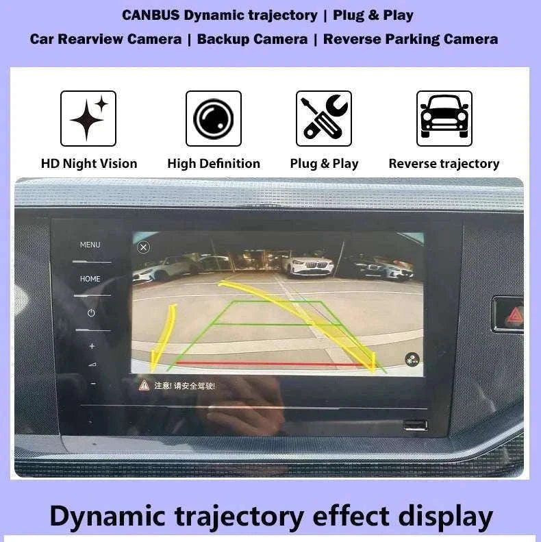 VW Jetta MK7 Rear View Backup Camera 2019–2023 Plug & Play-CANBUS CAM / China Mainland