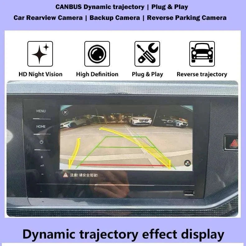 VW Jetta MK7 Rear View Backup Camera 2019–2023 Plug & Play-CANBUS CAM / China Mainland
