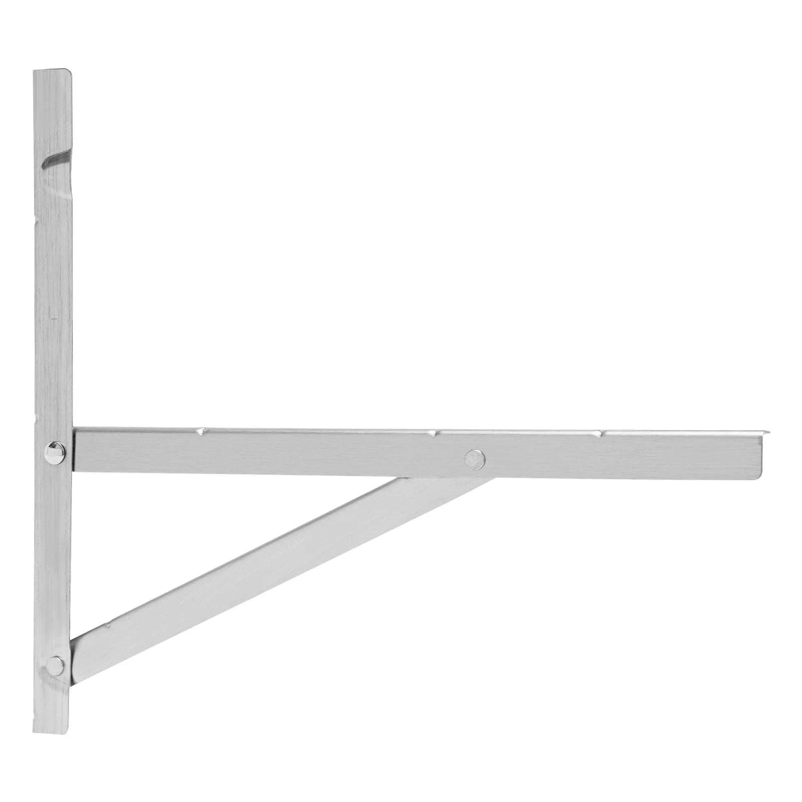 Wall-Mounted AC Bracket Set 440lbs Heavy Duty Stainless Steel-Silver / 12 inch / france