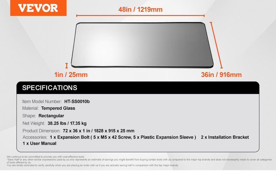 Wall Mounted Makeup Mirror with Aluminum Alloy Frame and Shatter-Resistant Film