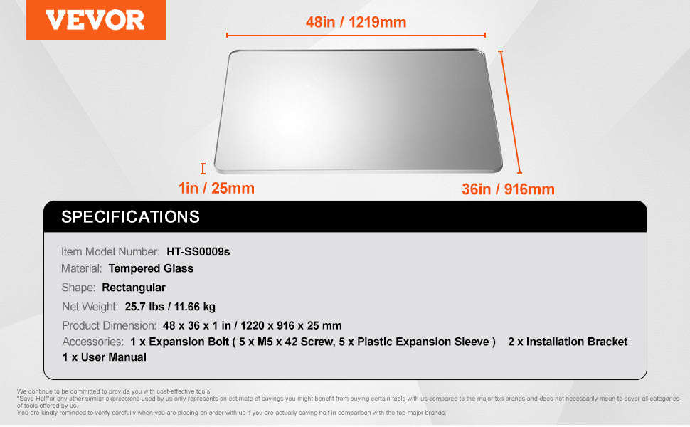 Wall Mounted Makeup Mirror with Aluminum Alloy Frame and Shatter-Resistant Film-28x60inch Black / United States