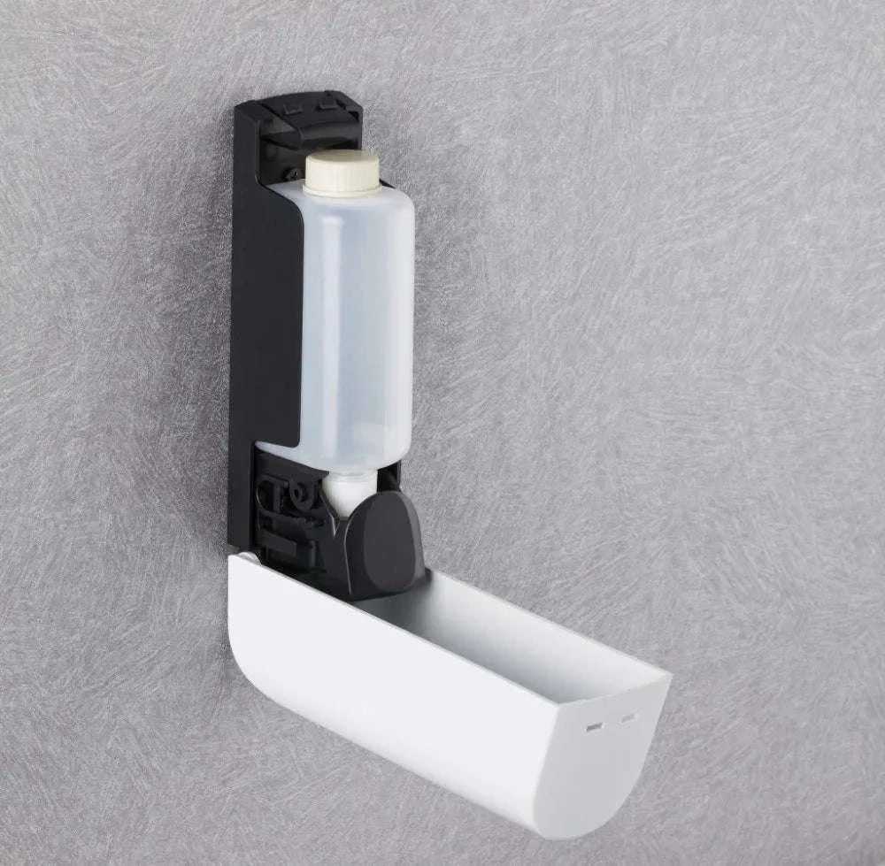 Wall-Mounted Soap Dispenser 350ml Single, Double or Triple-Siliver 3 / China Mainland