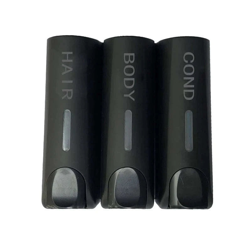 Wall-Mounted Soap Dispenser 350ml Single, Double or Triple-Siliver 3 / China Mainland