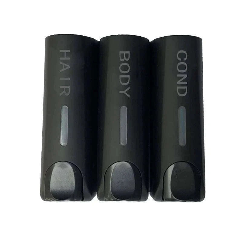 Wall-Mounted Soap Dispenser 350ml Single, Double or Triple-Siliver 3 / China Mainland