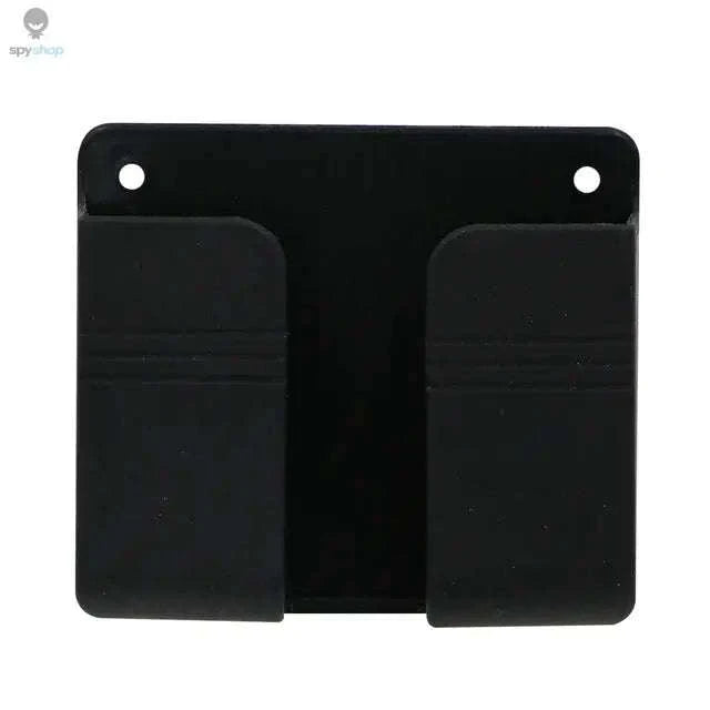 Wall Mounted Storage Box Organizer – Punch‑Free Holder for Remotes, Phones & Chargers-4PCS-Black