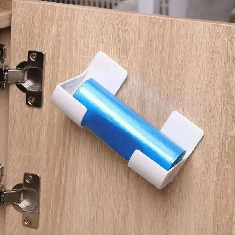 Wall Mounted Trash Bag Holder for Easy Kitchen Storage-2pcs