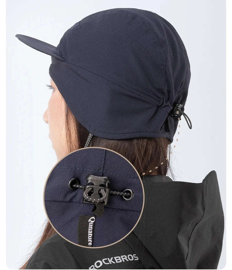 Warm Winter Earflap Hat Windproof Fleece Outdoor Ski Cap-M009-2 / One Size