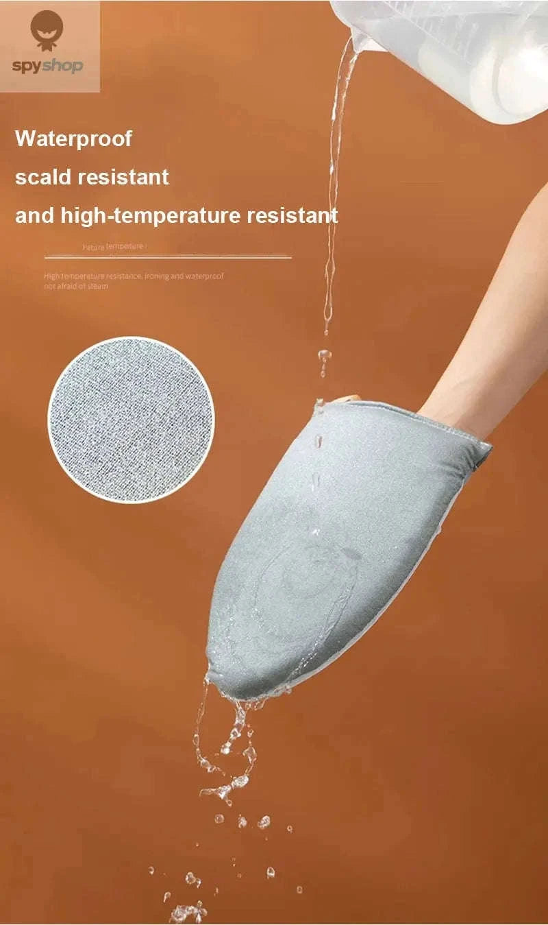 Washable Mini Ironing Board Glove – Heat‑Resistant, Portable Pressing Aid-Grey B