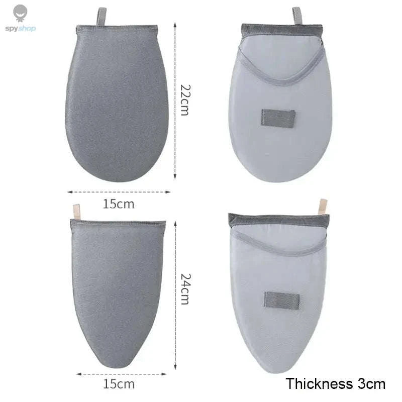 Washable Mini Ironing Board Glove – Heat‑Resistant, Portable Pressing Aid-Grey B