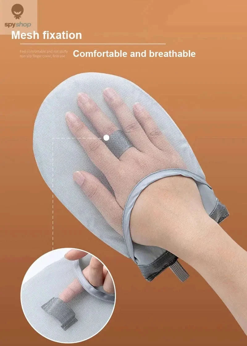 Washable Mini Ironing Board Glove – Heat‑Resistant, Portable Pressing Aid-Grey B