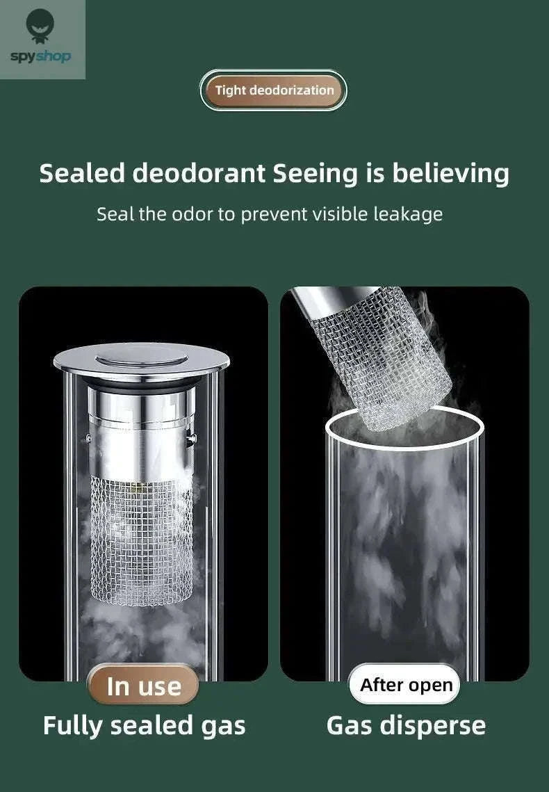 Washbasin Leak Plug Press Drain with Odor-Proof Seal-Copper bounce core