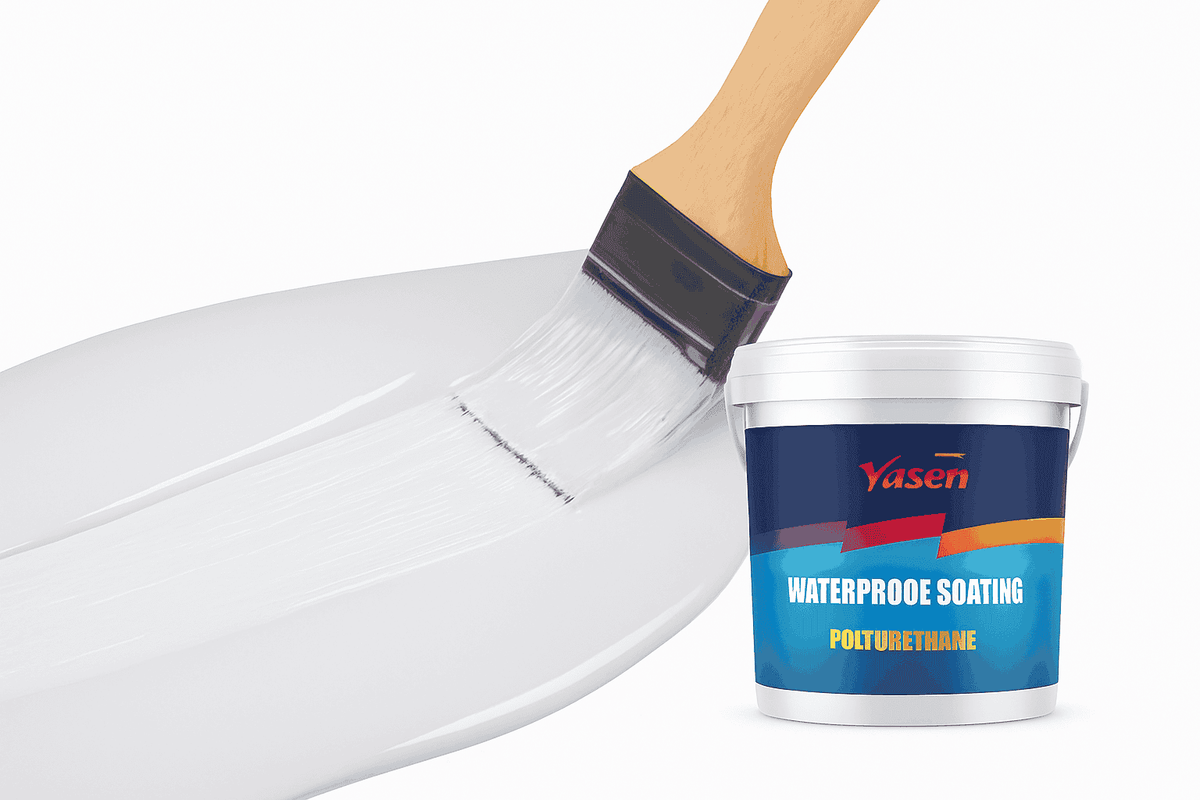 Water-Based Polyurethane Waterproof Coating for Leak Repair-Black