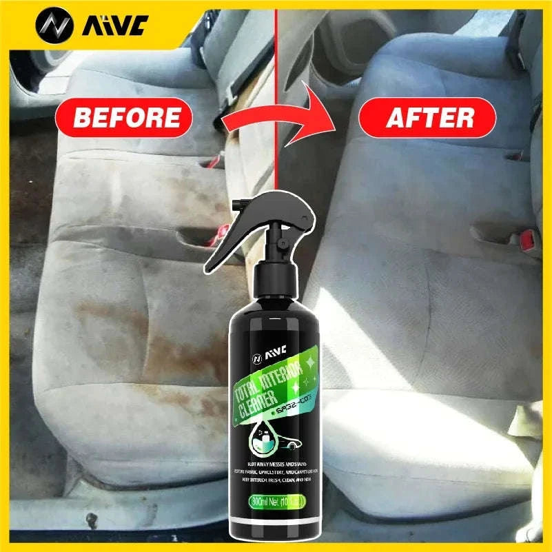 Waterless Car Interior Cleaner for Fabric, Leather & Dashboard-300ml