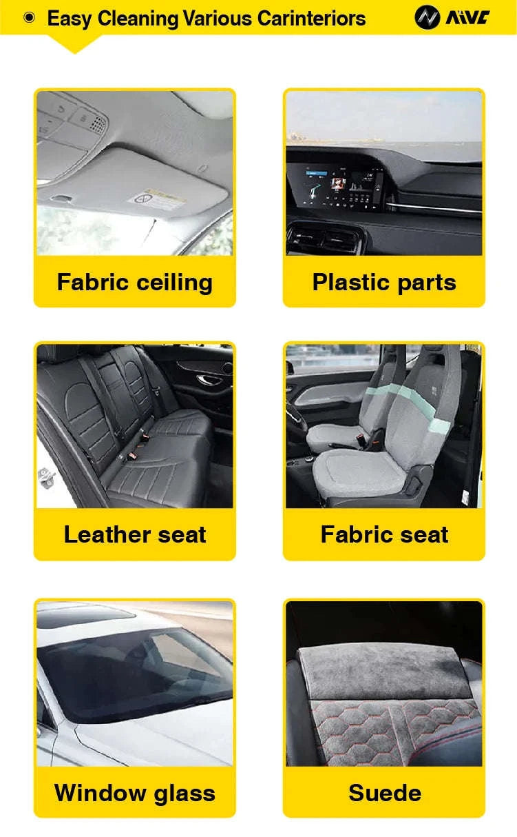 Waterless Car Interior Cleaner for Fabric, Leather & Dashboard-300ml