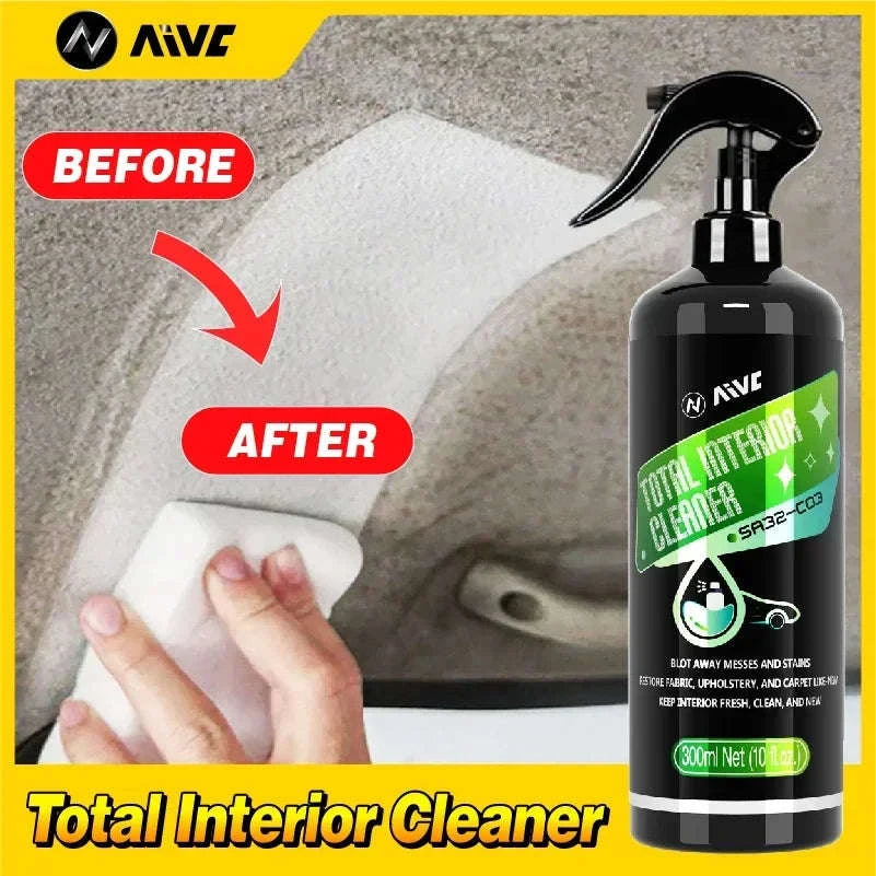Waterless Car Interior Cleaner for Fabric, Leather & Dashboard-300ml
