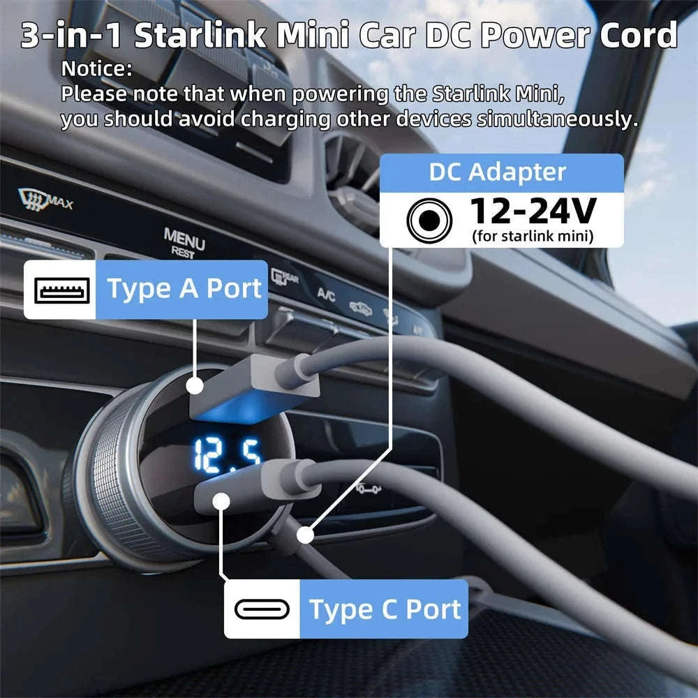 Waterproof 12V-24V to 30V Step Up Power Adapter with Digital Voltmeter-2 Meters 30V 2A