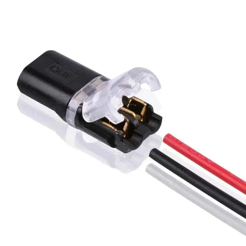Waterproof 2-Pin Automotive Electrical Connector Plug-10pcs