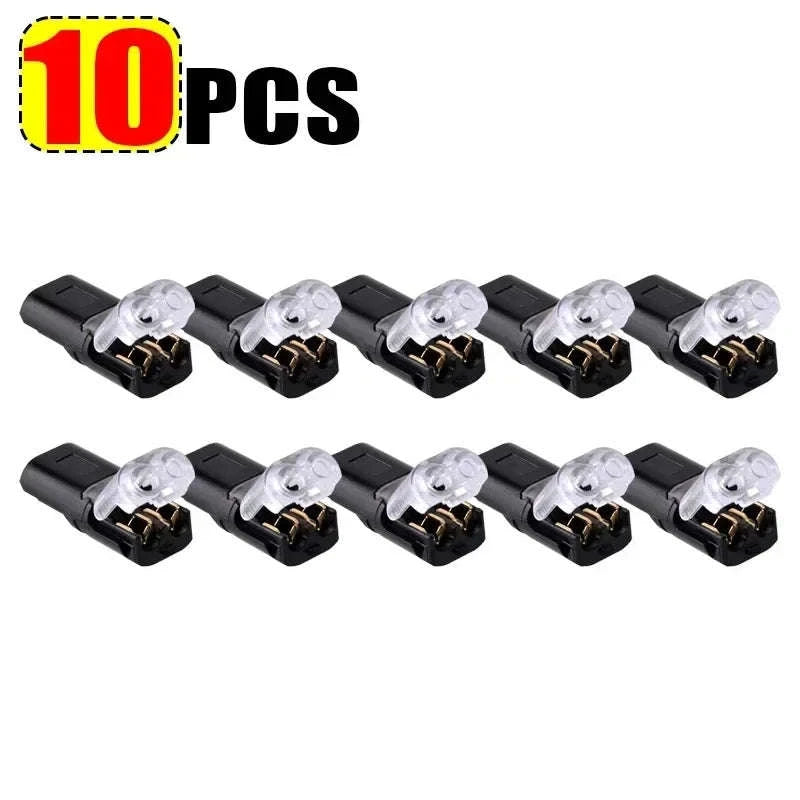 Waterproof 2-Pin Automotive Electrical Connector Plug-10pcs