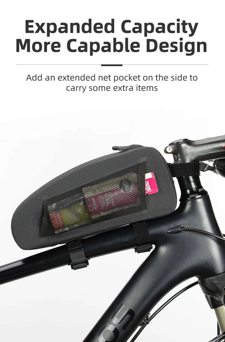Waterproof Bicycle Frame Bag 1–1.6L Top Tube Storage-AS-019 1L / Other